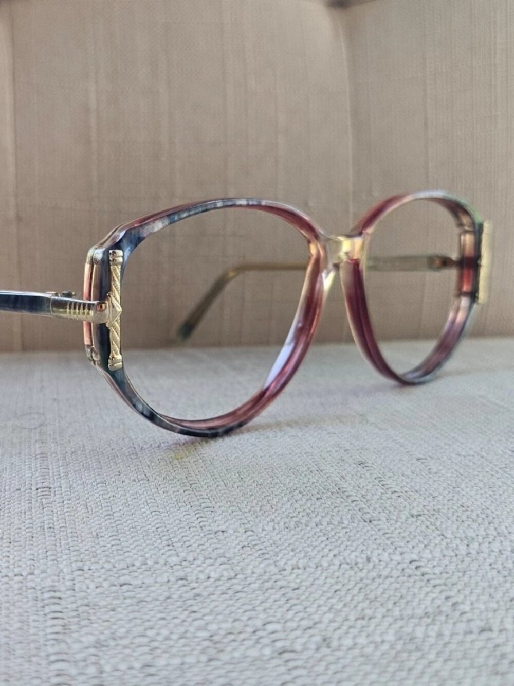 Vintage Forte Women Eyeglasses Frame Multi Color Glasses 56[]18 Eyewear